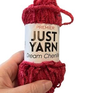 Premier Dream Chenille Yarn in Vibrant‎ Red